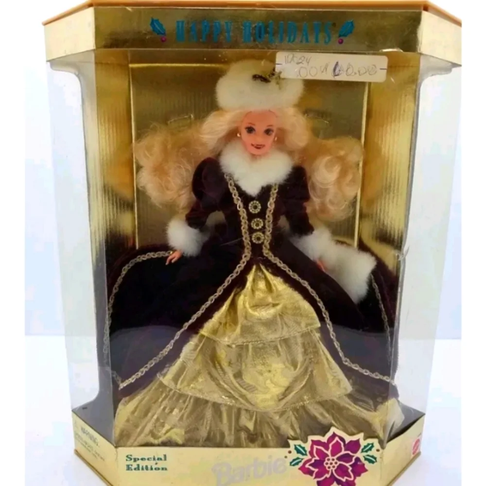 Vintage 1996 NIB original box Barbie doll Happy Holidays Special Edition collect - Picture 1 of 3
